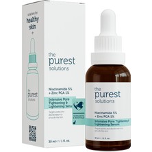 Frefly Store The Purest Solutions, Gözenek ve Siyah Nokta Karşıtı, Sivilce Önleyici Niacinamide Cilt Bakım Serumu 30 ml (Niacinamide 5% & Zinc Pca 1%)