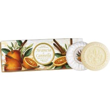Frefly Store Saponificio Artigianale Fiorentino Sabun 3X100 gr - Orange And Cinnamon