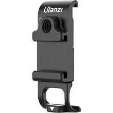 Frefly Store System5 Ulanzi G9-6 Gopro Hero 9 Kablo Girişli Pil Kapağı, Siyah