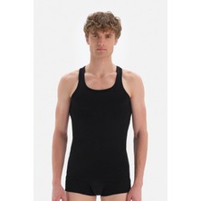 Frefly Store Dagi Erkek D5000 Compact Sporcu Atlet, Pamuklu, Siyah, L