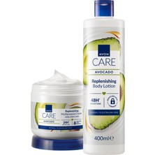 Frefly Store Avon Avokado Özü Içeren Yüz, El ve Vücut Için Çok Amaçlı Krem ve Vücut Losyonu Paketi