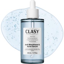 Frefly Store Clasycare Niacinamide Yüz Serumu – Gözenek Görünümünü Sıkılaştırmaya ve Yağ Dengesini Desteklemeye Yardımcı – Siyah Nokta & Leke Görünümü Için Aydınlatıcı Bakım Serumu, 50 ml