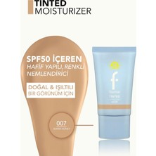 Frefly Store Flormar Sun Lovers Nemlendirici Etkili & Doğal Bitişli Renkli Güneş Koruyucu SPF50-007 Warm Honey