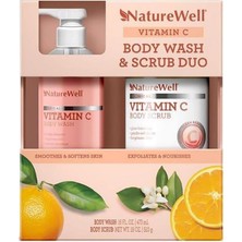 Frefly Store Naturewell Vitamin C Vücut Peelingi ve Şampuanı