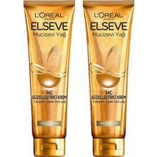Frefly Store L’oréal Paris Elseve Mucizevi Yağ Saç Güzelleştirici Krem 150 ml - Her Saç Tipi Için 2'li Set