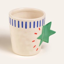 Frefly Store Sımıng Stoneware Kupa 285 ml Yeşil