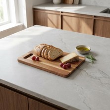 Frefly Store Deconox Akasya Kesme Tahtası Antibakteriel Yıkanabilir Doğrama Tahtası Dikdörtgen 28X18CM | Antibakteriyel ve Yıkanabilir Akasya Kesme Tahtası - Hijyenik ve Dayanıklı Doğrama Işleriniz Için Ideal