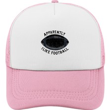 Frefly Store Drouerby Görünüşe Göre Futbol Kamyoncu Şapkası Kadın Komik Örgü Beyzbol Şapkası Yaz Için Seviyorum