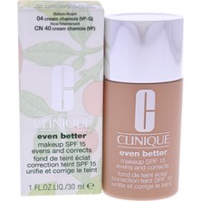 Frefly Store Clinique Even Better Makeup SPF15 CN40 Cream Chamois 1 Paket (1 x 30 Ml)