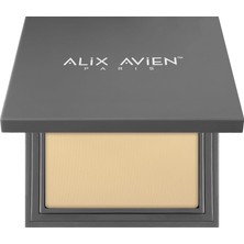 Frefly Store Alıx Avıen Kompakt Pudra - 12 Saate Kadar Kalıcılık - Soğuk-Nötr Cilt Alt Tonu - Compact Powder 06 Creamy