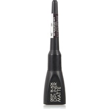Frefly Store Catherine Arley Silky Touch Deep Black Matte Dipliner Su Geçirmez Göz Kalemi