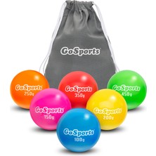 Frefly Store Gosports Üniseks Yetişkin Basb-Balls-Plyo-01 Plyometrik Ağırlıklı Toplar, Beyzbol ve Softball Için, 6'lı Paket – Güç ve Mekaniği Geliştirmek Için Değişken Ağırlık Topları – Set Başına, Çoklu