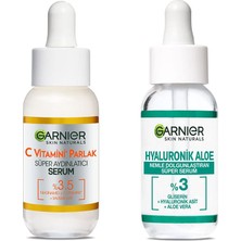 Frefly Store Garnier C Vitamini Serum + Hyaluronik Aloe Serum Seti