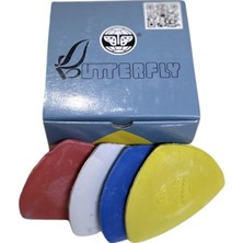 Frefly Store Fdm Muşi Butterfly Üçgen Çizgi Taşı Karışık Renk 10’lu Kumaş Işaretleme Taşı
