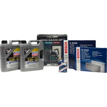 Frefly Store Netex Premium Bakım Seti Ford Transit 1995CC Dizel 170PS Eu6.2 Model Yılı (2019-2022) (Liqui Moly Special Tec F 5W30 Motor Yağı, Bosch S0596 Hava Filtresi, M5028 Kabin Filtresi, P7245 Yağ Filtresi)