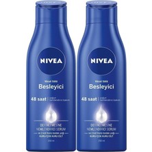 Frefly Store Nıvea Besleyici Vücut Sütü (Yoğun Nemlendirici Bakım) 250ML * 2 Adet