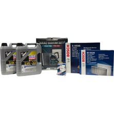 Frefly Store Netex Premium Bakım Seti Ford Transit 1995CC Dizel Ecoblue 170PS Eu6.2 Model Yılı (2021-2025) (Liqui Moly 5W30 Motor Yağı, Bosch S0596 Hava Filtresi, M5028 Kabin Filtresi, P7245 Yağ Filtresi)
