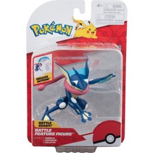 Frefly Store Pokemon Greninja Savaş Figürü - 3" Otantik Detaylarla Mafsallı Savaşa Hazır Figür