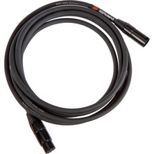 Frefly Store Roland Black Serisi Simetrik Mikrofon Kablosu, Uzunluk: 3 M – RMC-B10