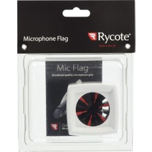 Rycote 107307 Beyaz Kare Mic Flag
