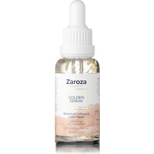 Frefly Store Zaroza Yaşlanma Karşıtı Collagen & Niacinamide & 24K Altın Yapraklı Serum 30 ml