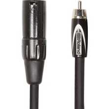 Frefly Store Roland Black-Serie Verbindungskabel – Xlr (Männlich) Auf Cinch, Länge: 1,5m – Rcc-5-Rcxm