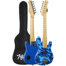 Frefly Store Midex CEG-30BS 4-6 Yaş Çocuklar Için Amfili Full 1/4 30 Inç Elektro Gitar Seti