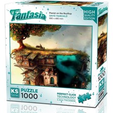 Frefly Store Ks Games 1000 Parça Çatıdaki Piyanı Puzzle - David Fairchild