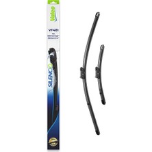 Frefly Store Valeo Silencio Flat Blade Set Silecek Seti Fiat 500L ve 500X (2012-2018) (650+350 Mm) 574681
