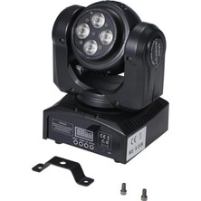 Frefly Store Quenlite WASH-207 Dmx 512 Moving Head Hareketli Robot Sahne Işık Sistemi 70W Rgbw