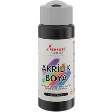Frefly Store Siyah Akrilik Boya 60ML