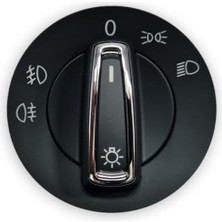 Frefly Store Far Anahtarı Ön Arka Sisli Krom 5G0941431BF Vw Transporter T6.5 ile Uyumlu 2020-2022