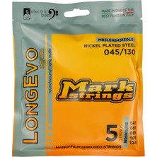 Frefly Store Mark Bass Longevo Nickel Plated Steel Nano-Film Shielded 45-130 5 Bas Teli