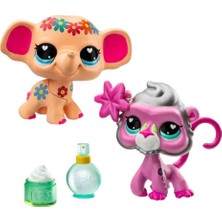 Frefly Store Lit. Pet Shop 2’li Figür Seti S4 243-244 Fil ve Babun