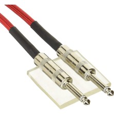 Frefly Store Dimarzio EP1710SSRD 3 Metre Kırmızı Enstrüman Kablosu