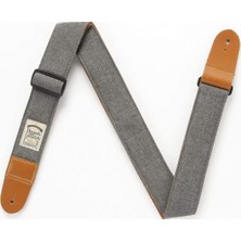 Frefly Store Ibanez Designer Collection Guitar Strap - Charcoal Gray Denim (DCS50D-CGY)