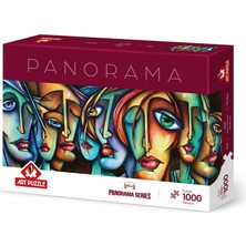 Frefly Store Art Puzzle Hüznü Paylaşanlar 1000 Parça Panorama Puzzle