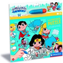 Frefly Store Clementoni - 22243-15 Parça Water Magic Frame Puzzle - Dc Super Friends