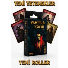 Frefly Store Molfy Vampir Köylü Avcı Kutu Oyunu - Geliştirilmiş Rol Yapma ve Parti Kart Oyunu, 4-8 Oyuncu, 13+ Yaş, Aile ve Arkadaş Grubu Eğlence Seti, Ev Partisi Için Strateji ve Hediye Kartları