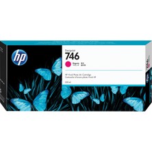 Frefly Store Hp P2V78A (746) 300ML Kırmızı Desıgnjet Mürekkep Kartuşu