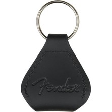 Frefly Store Fender Deri Pençe Anahtarlık, Siyah