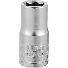Frefly Store Izeltaş 1107060007 1/4 Altı Köşe Lokma Anahtar, Krom, 7 mm