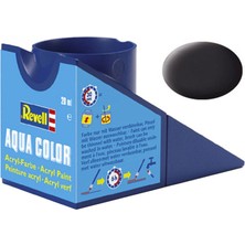 Frefly Store Revell - Su Bazlı Maket Boyası Katran Siyahı Mat 18 ml (36106)