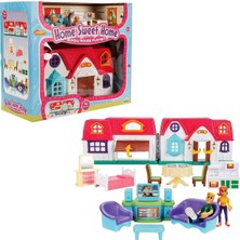 Frefly Store Hommy Home Sweet Home Bebek Evi Oyun Seti 14 Parça