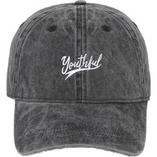 Frefly Store Baskılı Antrasit Şapka 0911884-80867 ANTRASIT-80867 One Size