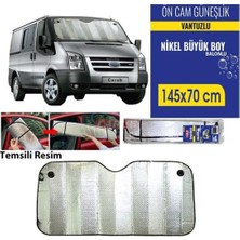 Frefly Store Güneşlik Ön Büyük Boy Nikel Balonlu