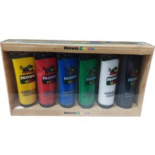 Frefly Store Nova Color Akrilik Boya 6 Ana Renk 75 gr