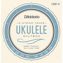 Frefly Store D'addario EJ88T-8 8 Telli Tenor Ukulele Için Naylon Tel
