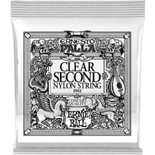 Frefly Store Ernie Ball Ernesto Palla Clear 2nd Nylon Klasik Gitar Tek Tel