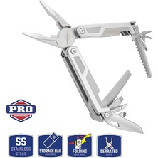 Frefly Store Workpro WP382002 15 In 1 Çok Fonksiyonlu Profesyonel Pense Seti + Taşıma Kılıfı